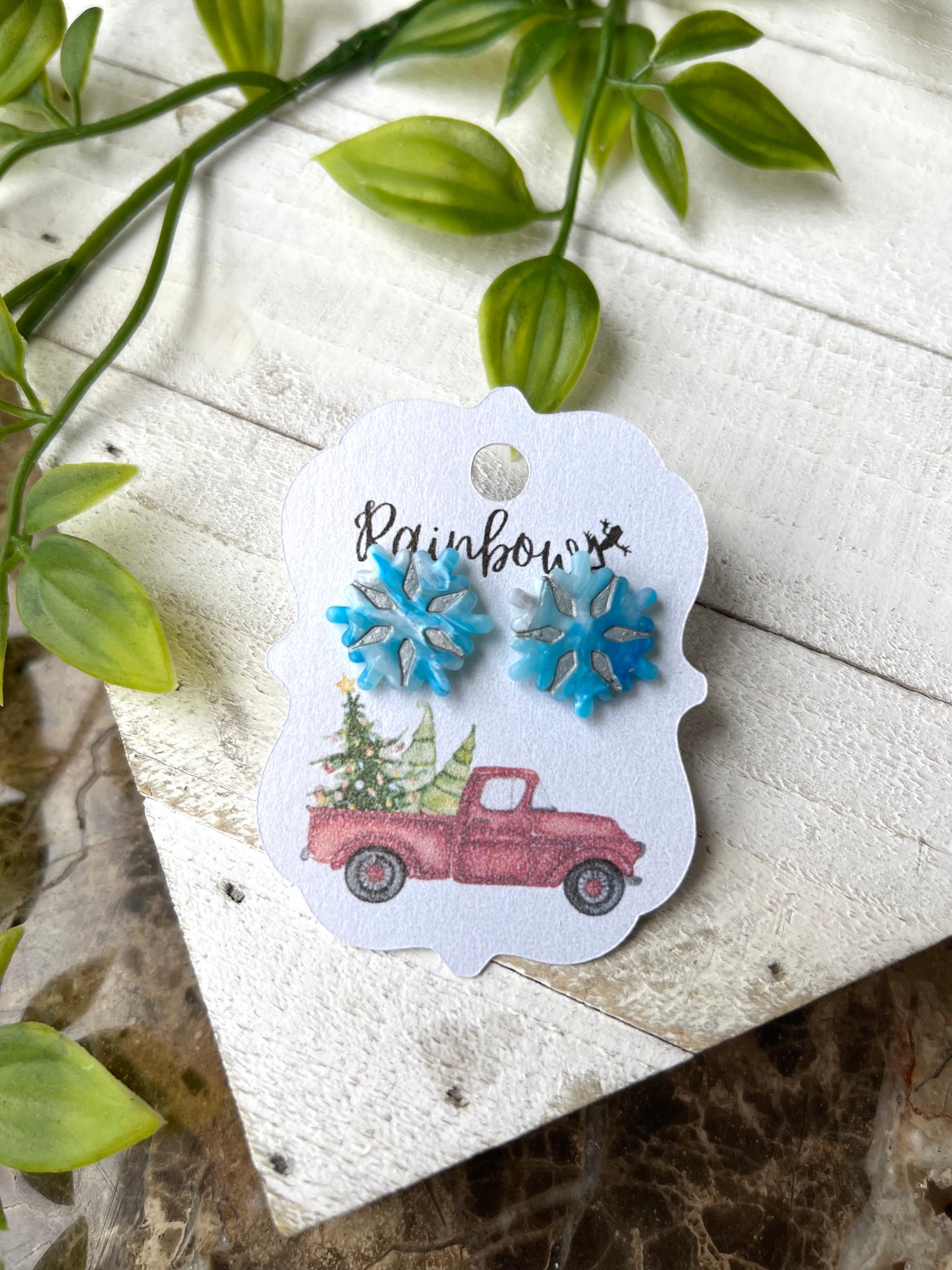 Snowflake Studs