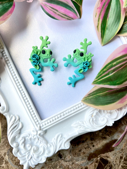 Floral Medley, Tree Frogs
