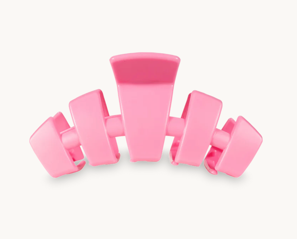 Teleties Hair Clip, Peonies Please