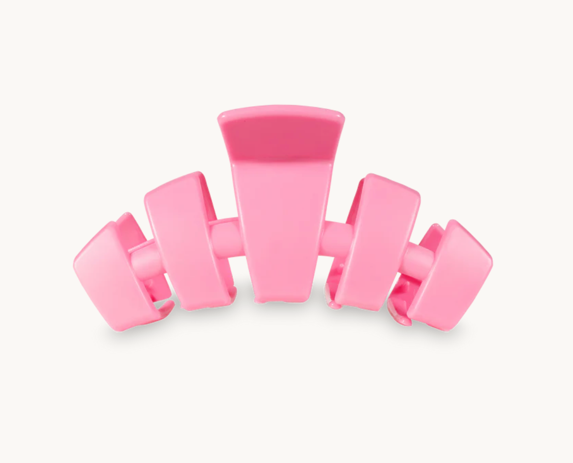 Teleties Hair Clip, Peonies Please