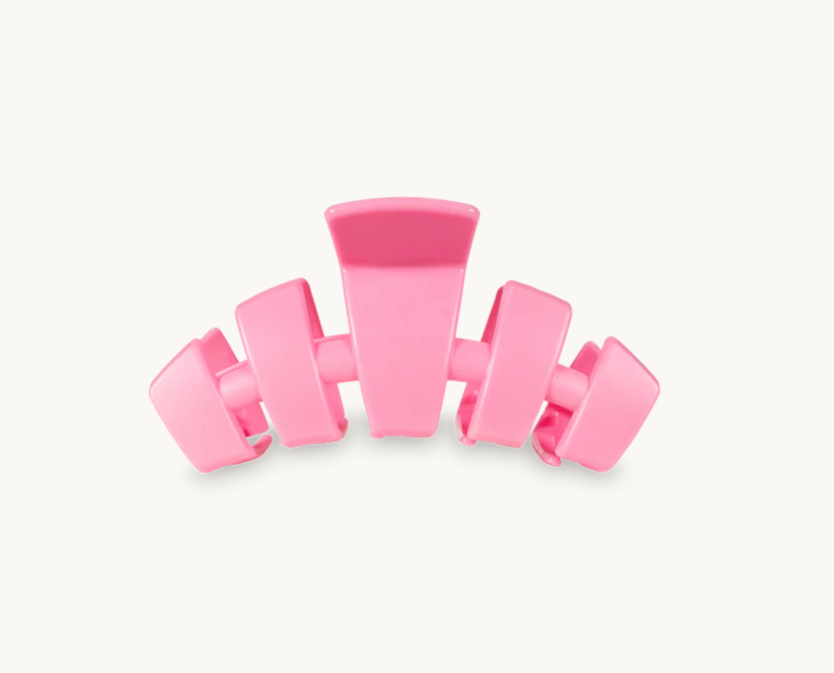 Teleties Hair Clip, Peonies Please
