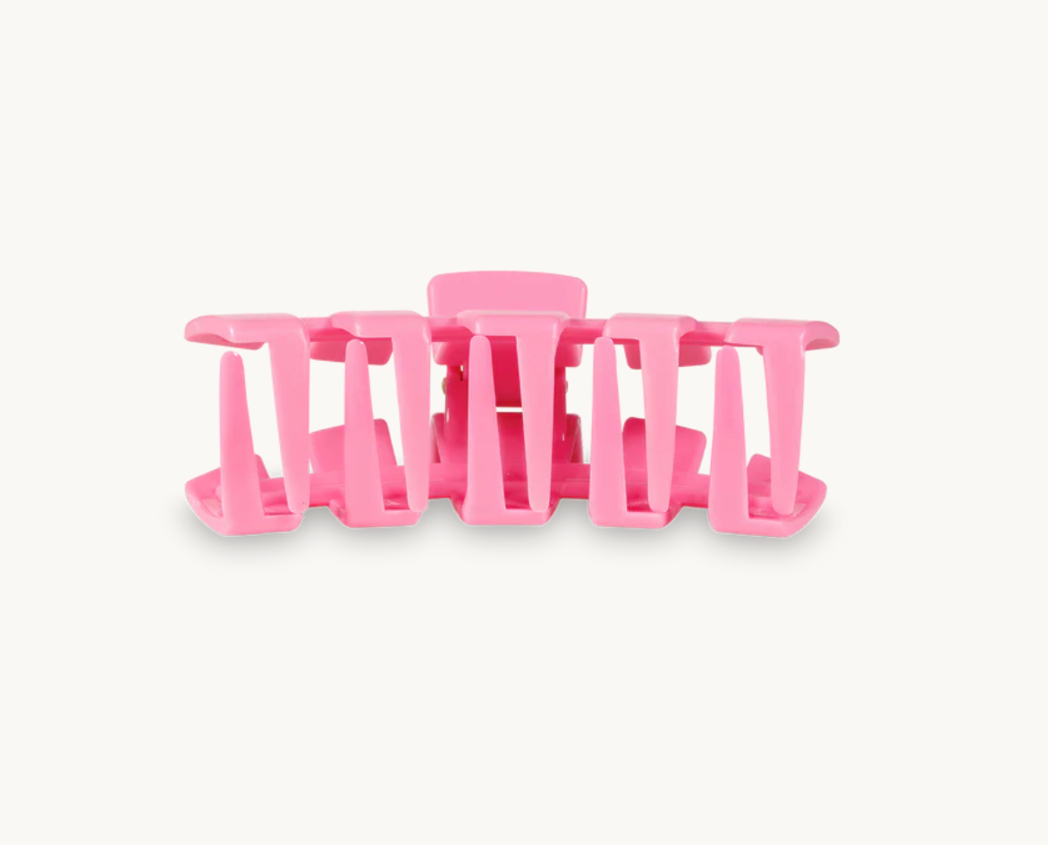 Teleties Hair Clip, Peonies Please