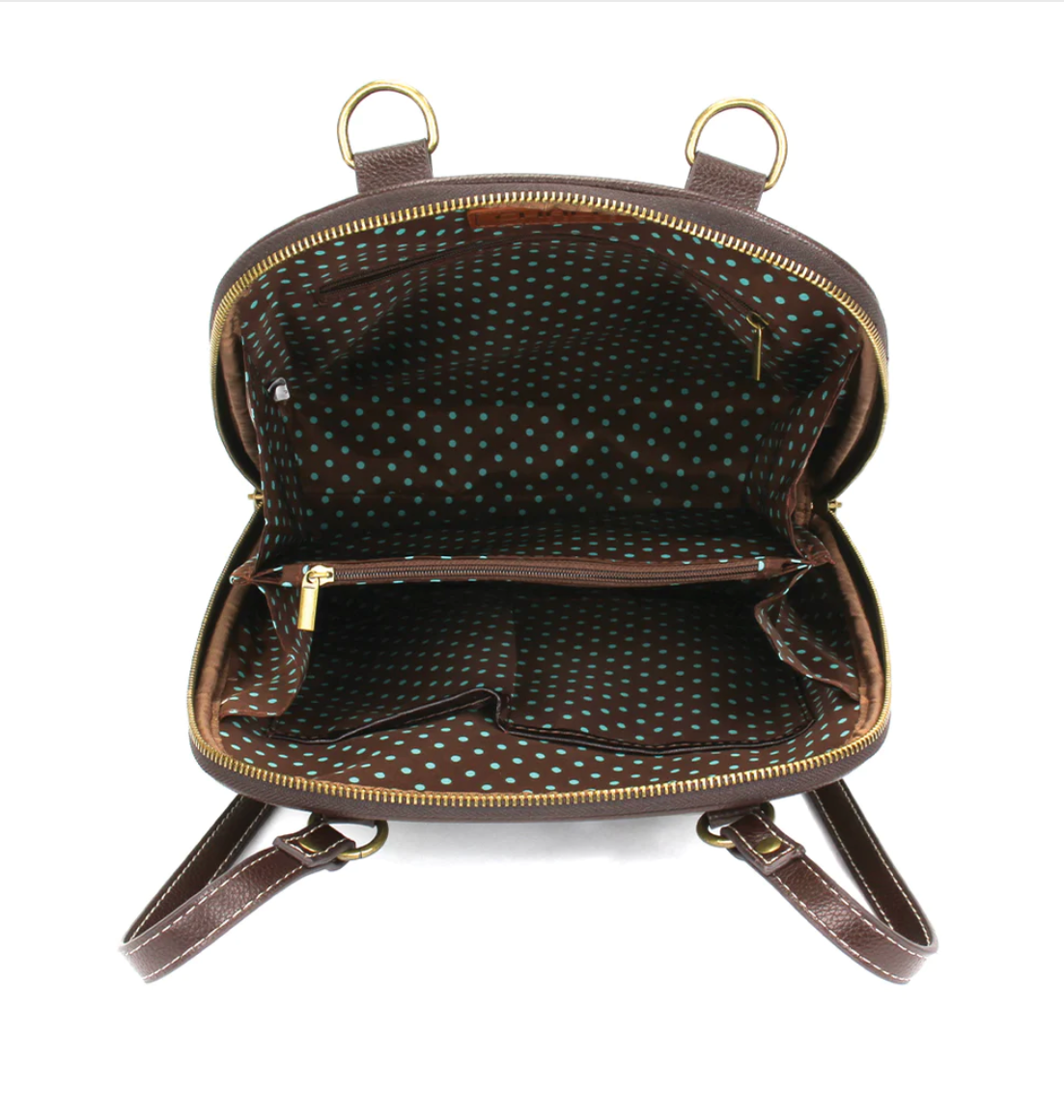 Convertible Backpack Purse, Dragonfly