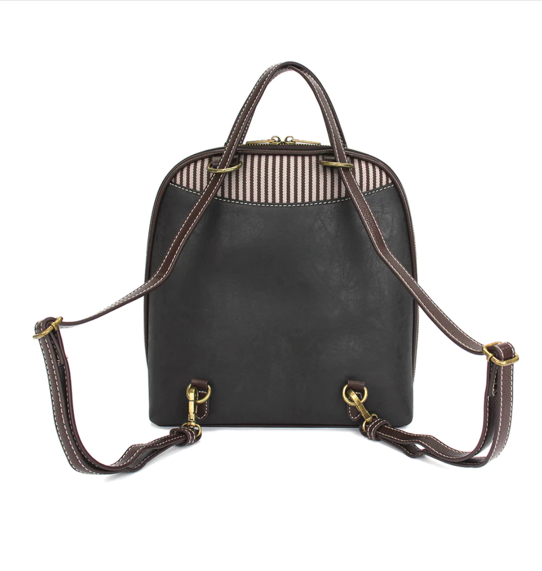 Convertible Backpack Purse, Dragonfly