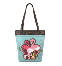 Load image into Gallery viewer, Deluxe Everyday Tote, Flamingo