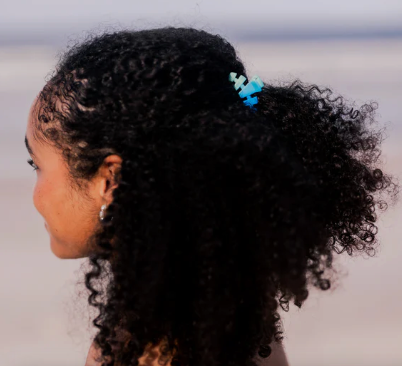 Teleties Hair Clip, Poolside