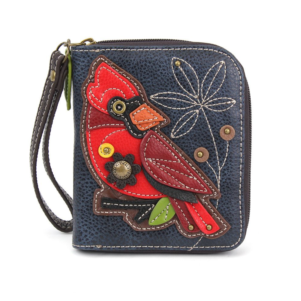 Zip Around Wallet, Cardinal