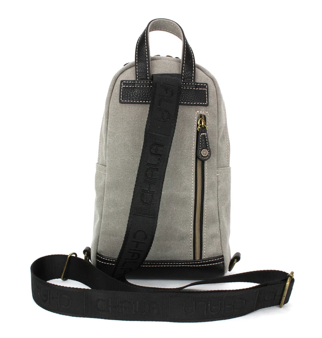 Canvas Sling Bag, Big Foot
