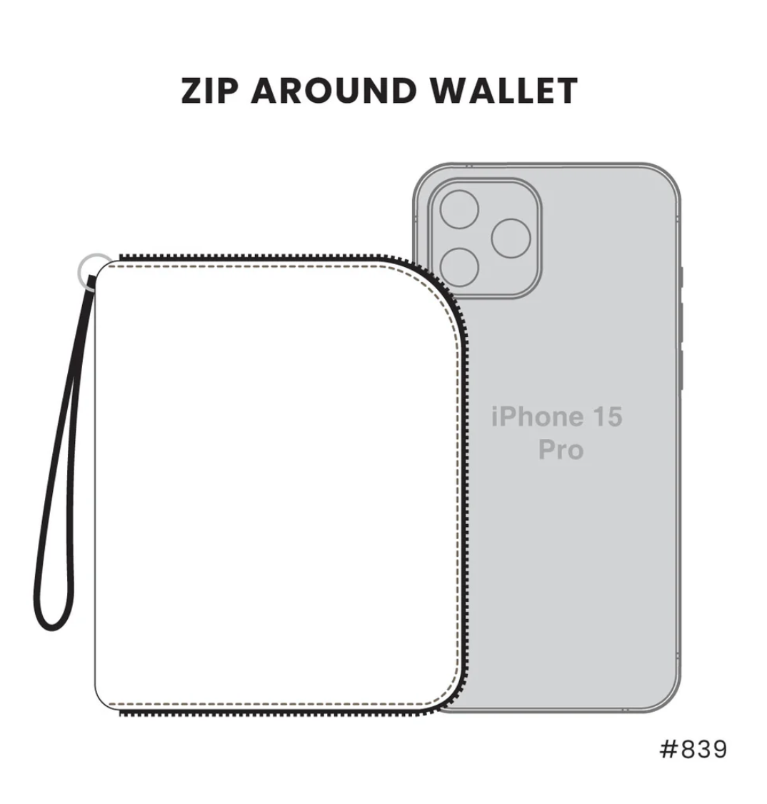 Zip Around Wallet, Big Foot (Copy)