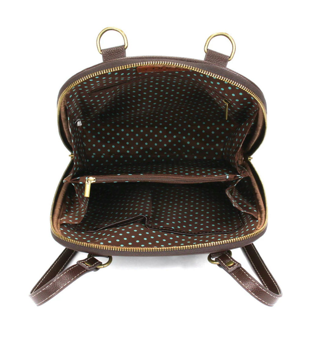 Convertible Backpack Purse, Hummingbird