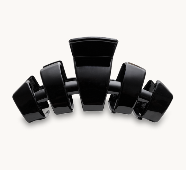 Teleties Hair Clip, Black