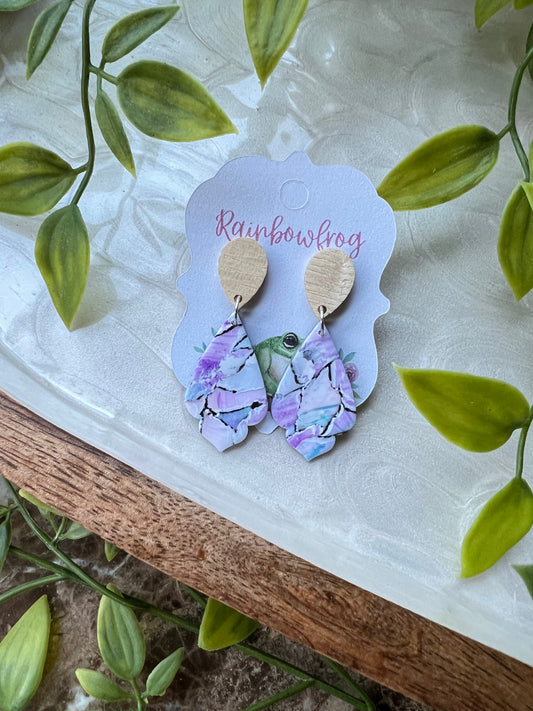 Plum & Teal Watercolor, Emma