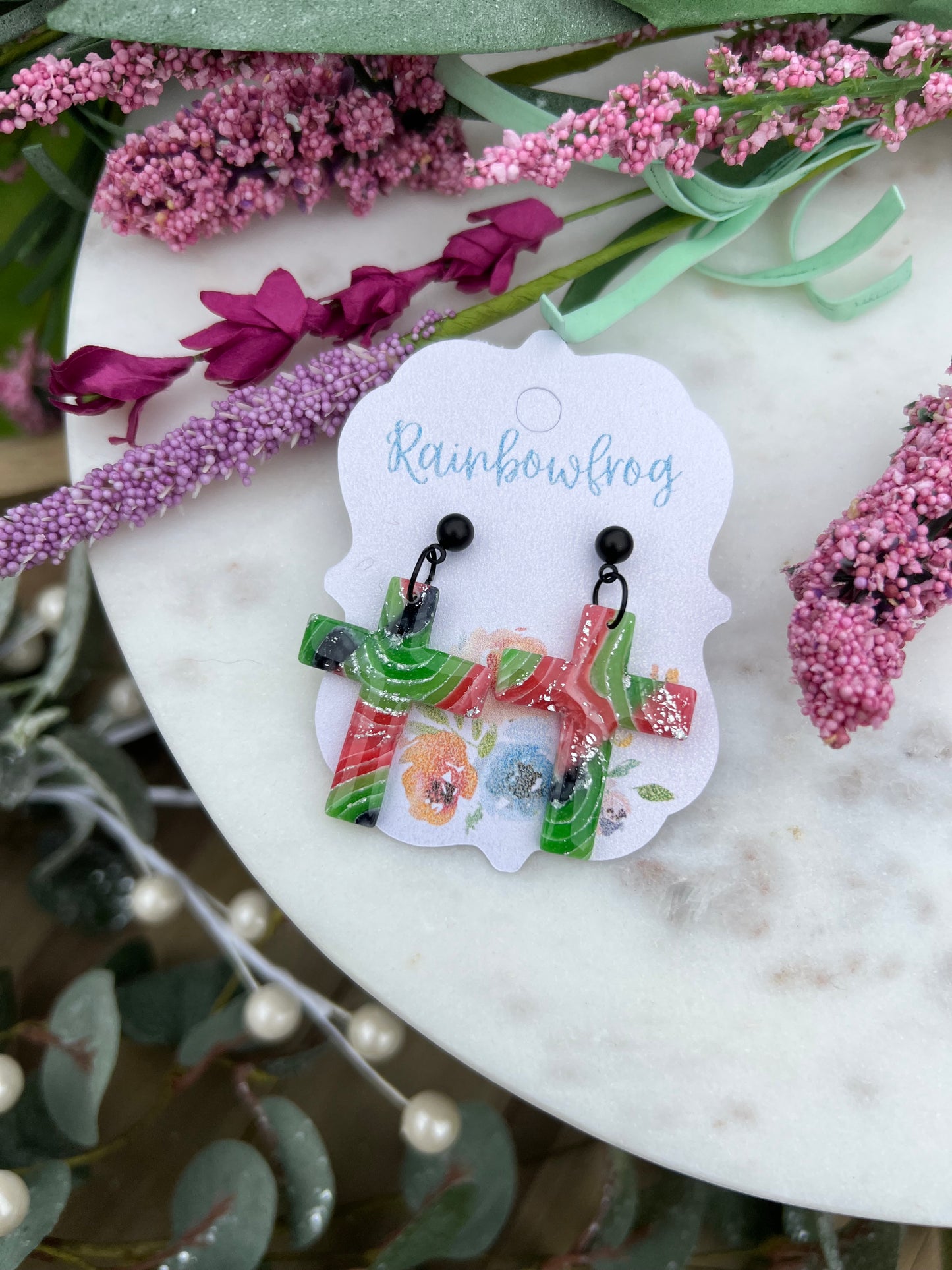 Watermelon Geode, Crosses