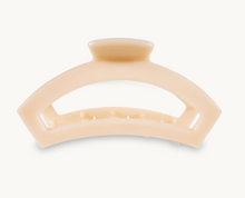 Load image into Gallery viewer, Teleties Open Hair Clip, Almond Beige
