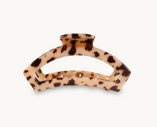 Load image into Gallery viewer, Teleties Open Hair Clip, Blonde Tortoise