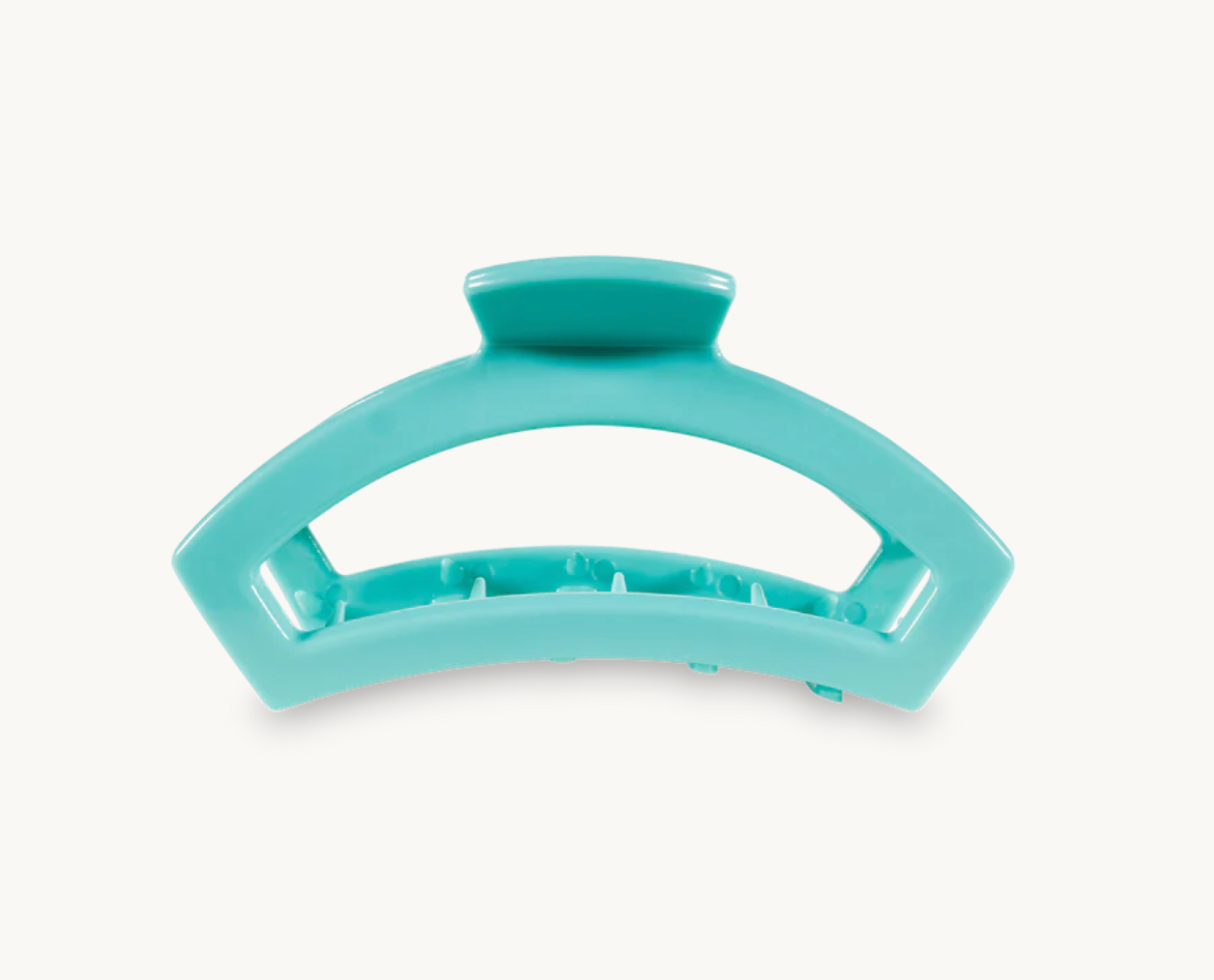 Teleties Open Hair Clip, Atlantis
