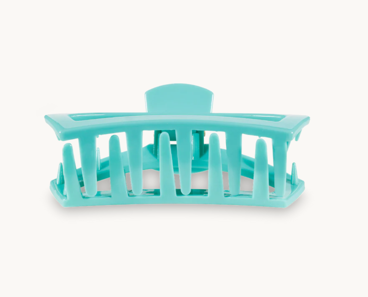 Teleties Open Hair Clip, Atlantis