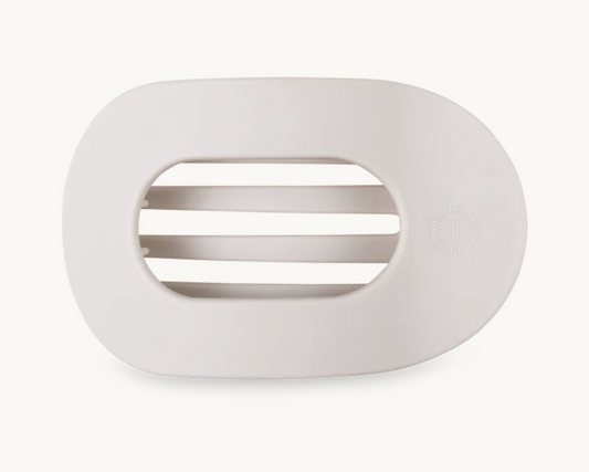 Teleties Round Flat Clips, Toasted