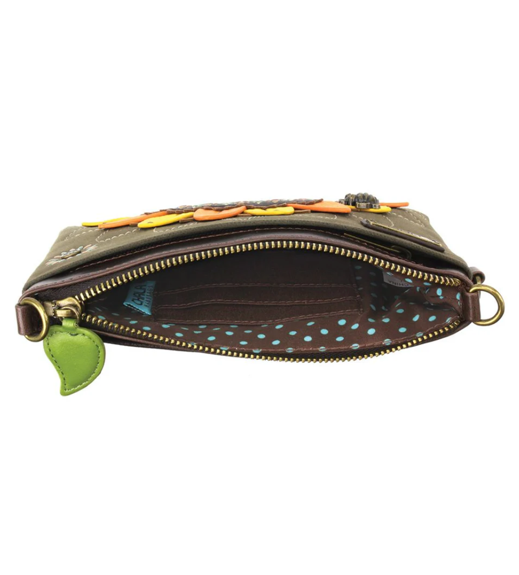 Dazzled Mini Crossbody, Sunflower