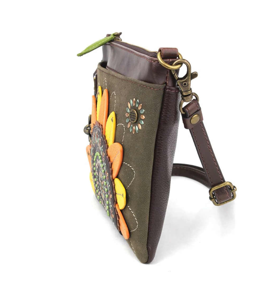 Dazzled Mini Crossbody, Sunflower