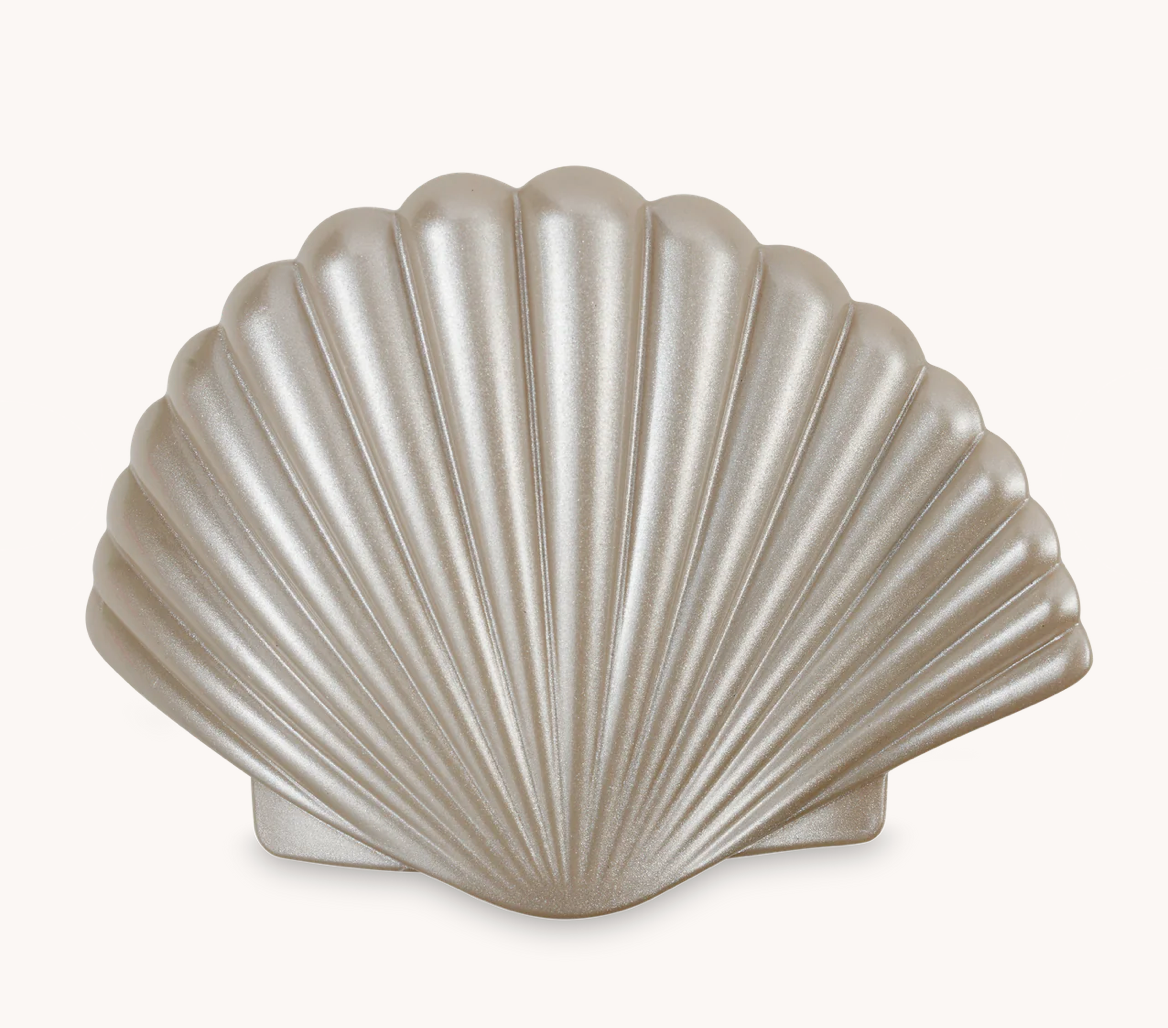 Teleties Shimmering Shell Flat Clip