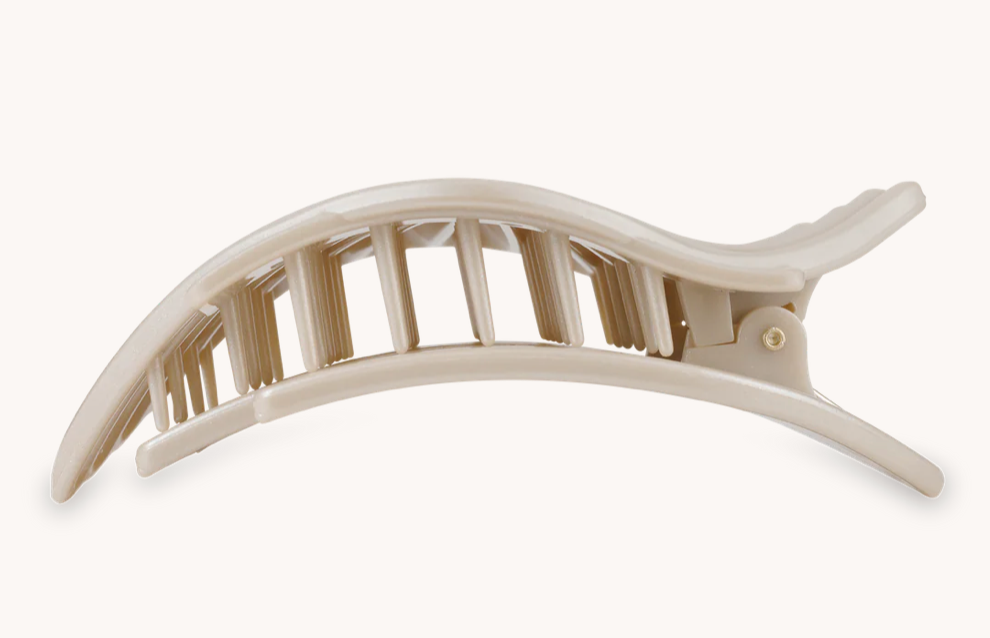 Teleties Shimmering Shell Flat Clip