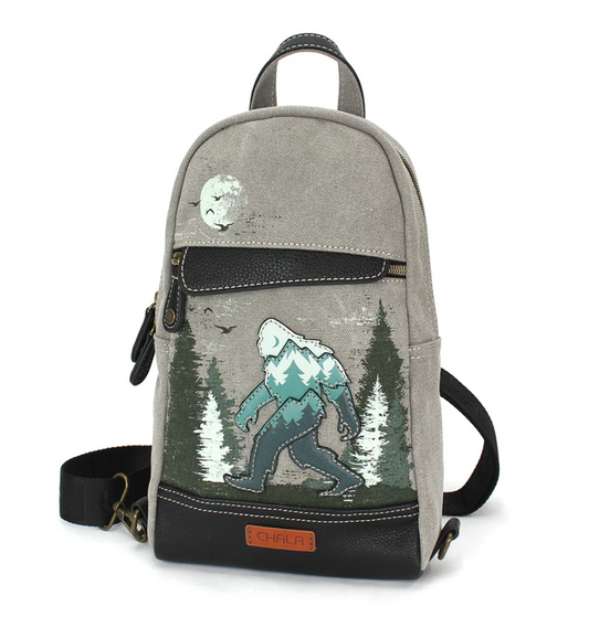 Canvas Sling Bag, Big Foot