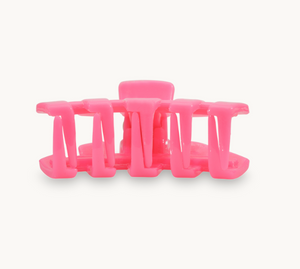 Teleties Hair Clip, Hot Pink