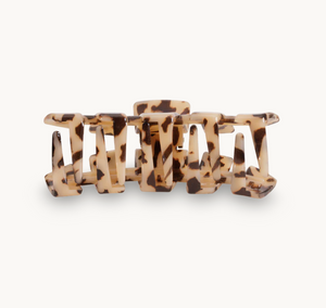 Teleties Hair Clip, Blonde Tortoise